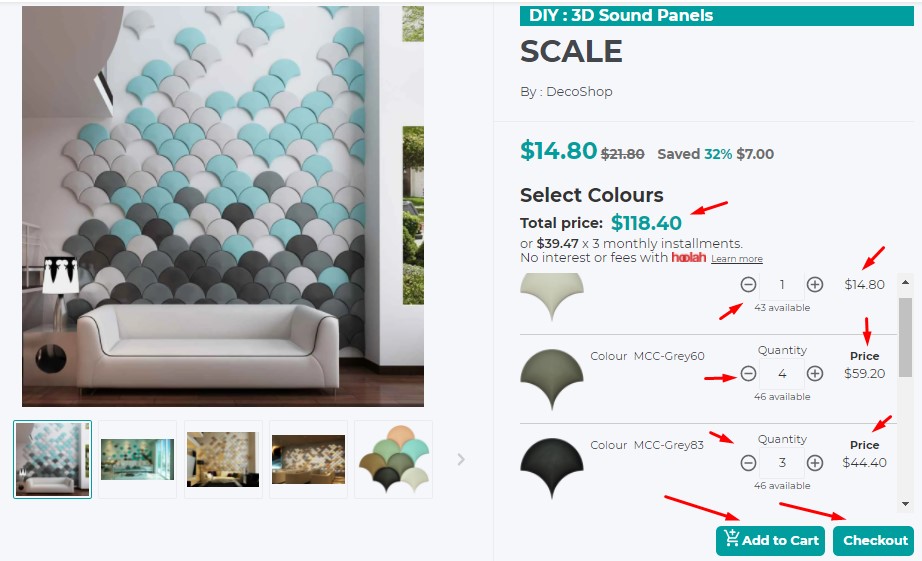 How Total Variants Price Display Can Improve Shopping Experience