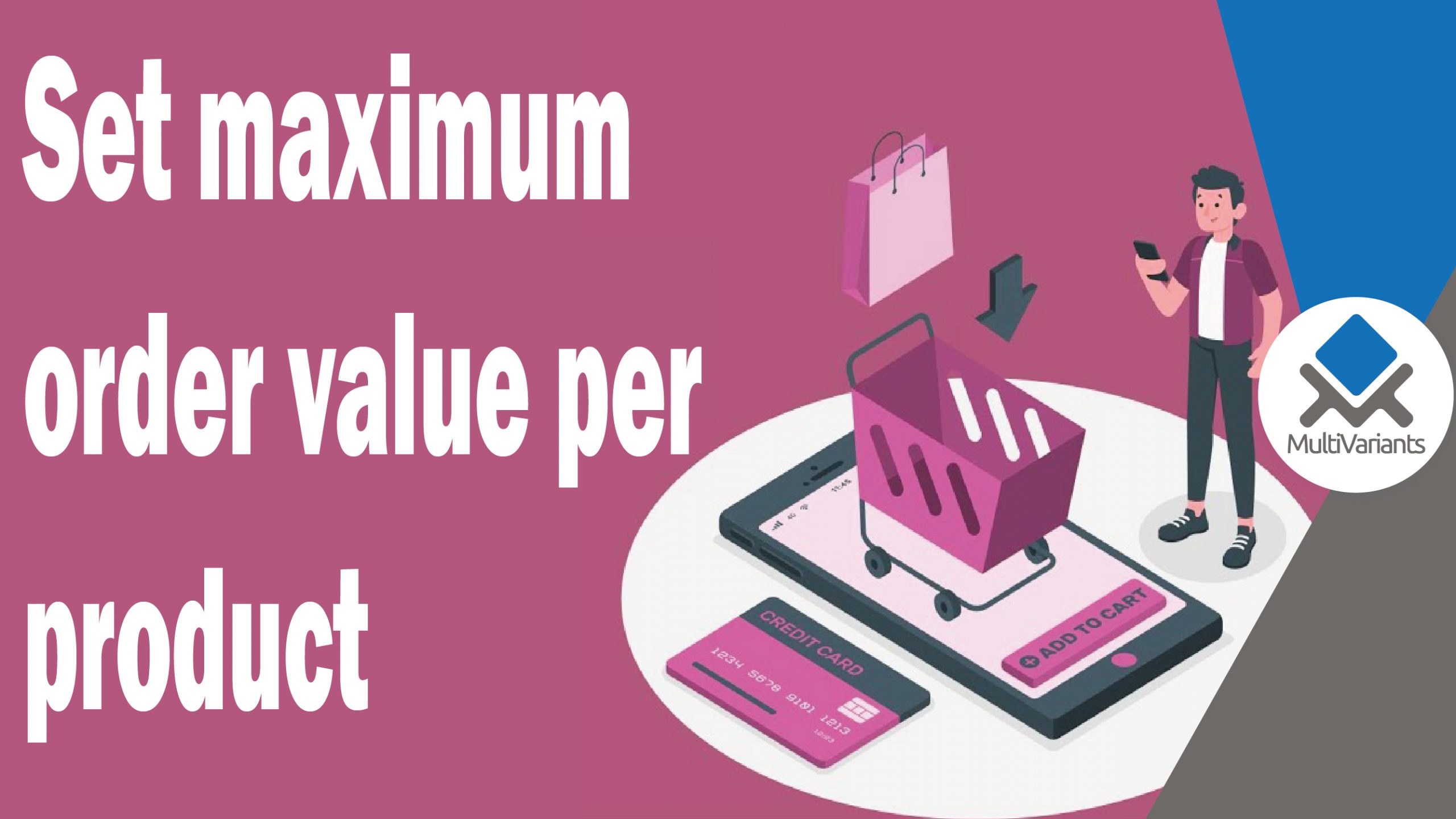 Set Maximum order value per product (combination of all variants)