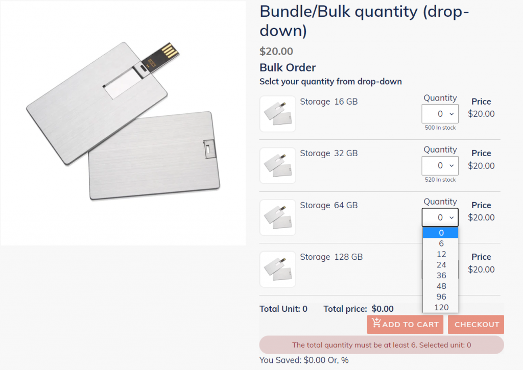 3 Ways To Set Quantity selector Dropdown In Shopify
