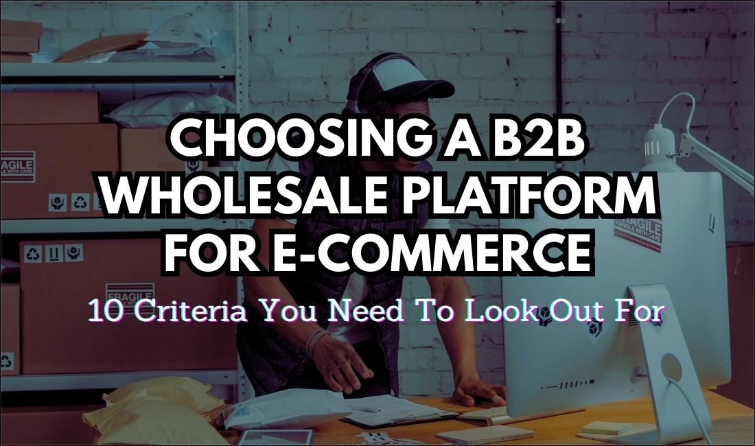 Choosing A B2B Wholesale Platform For E-commerce