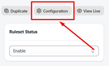 Configuration setting of new MultiVariants