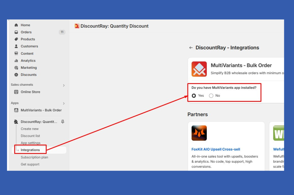 Bulk Order Discounts - MultiVariants and DiscountRay Integration