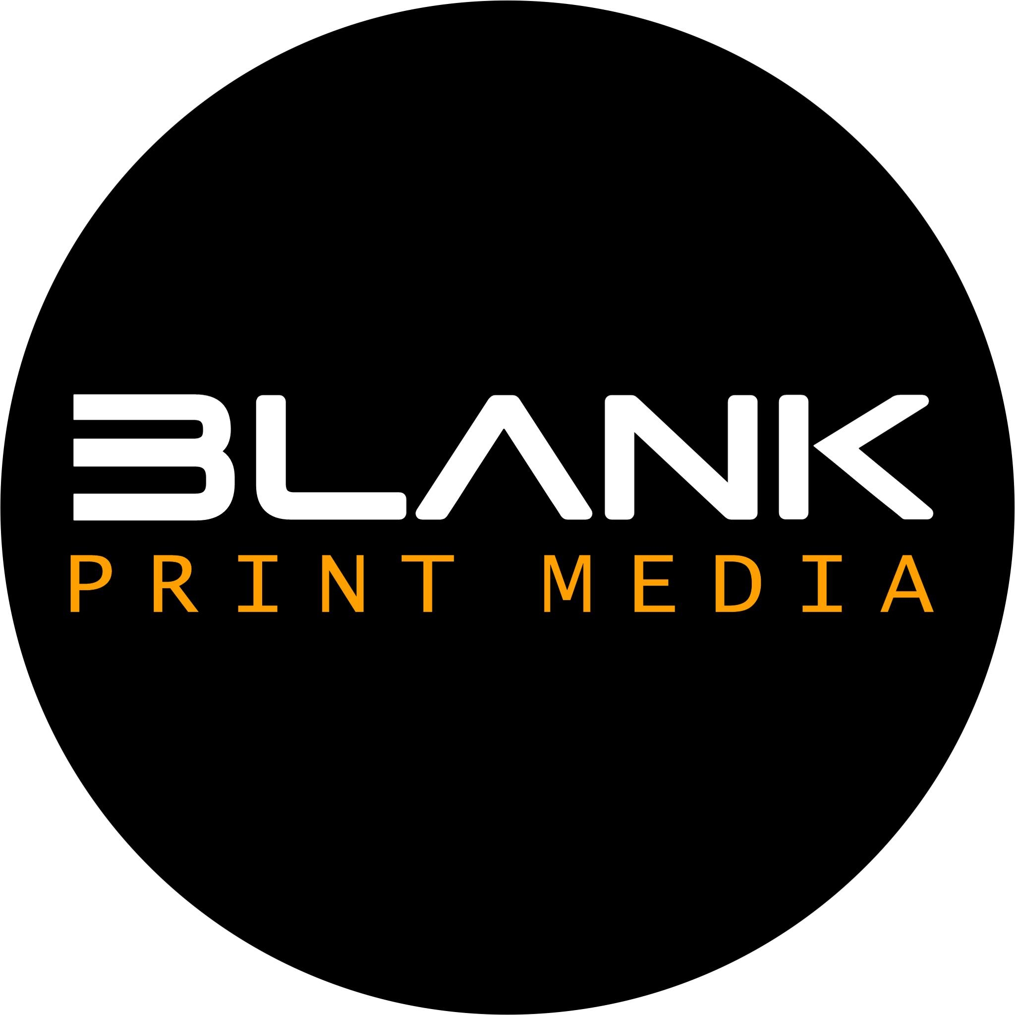 blank print media logo