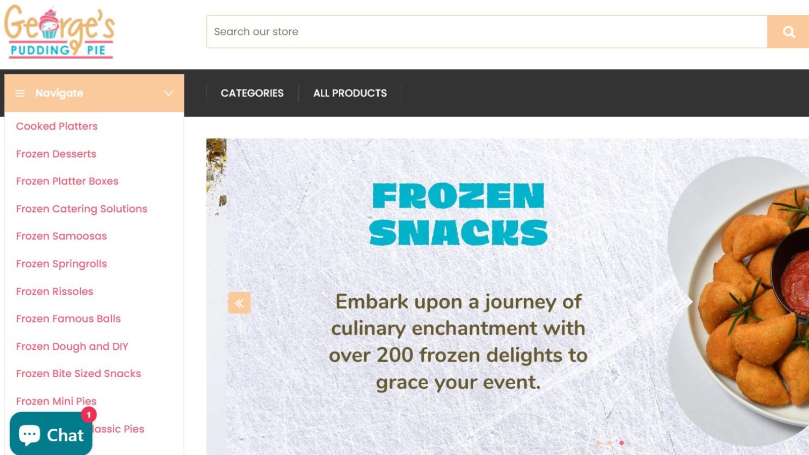 george's pudding pie - feature image