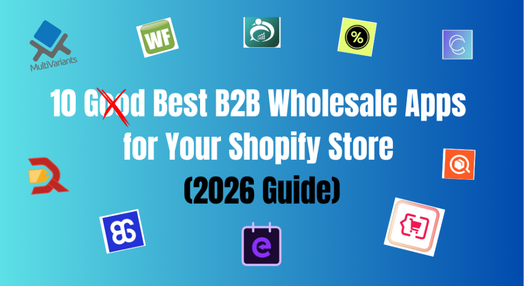 Shopify Default Settings Vs B2B Wholesale App - B2B Wholesale apps