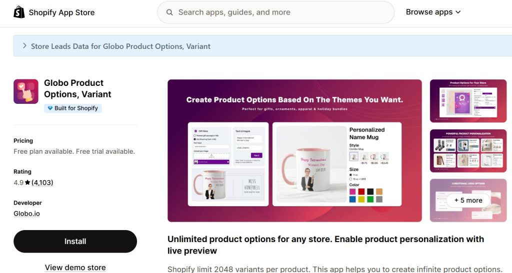 shopify bulk order apps - globo