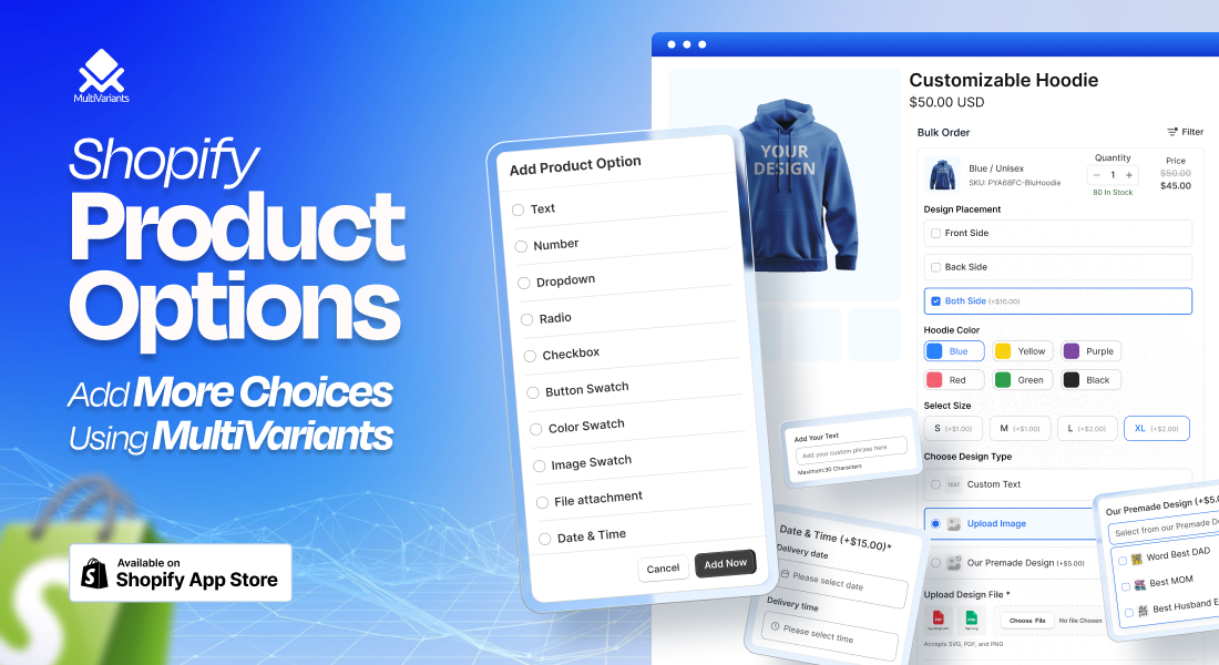 Shopify Product Options - Feature image