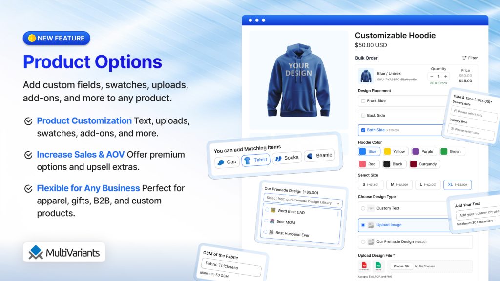 MultiVariants: Best Shopify Product Variant Apps