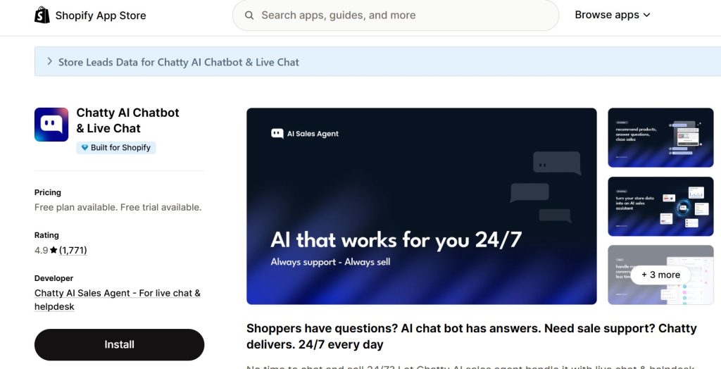 Shopify Apps For High-Volume Orders - chatty ai chatbot