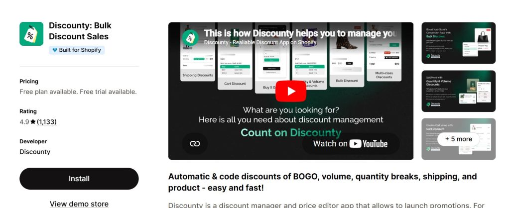 Shopify Apps For High-Volume Orders - discounty