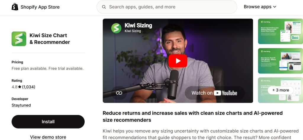 best shopify apps for selling t-shirts - kiwi
