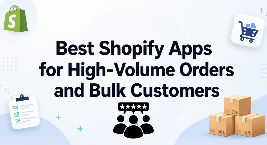 shopify apps for high-volume orders