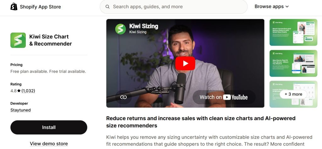 best Shopify apps for fitness accessories store - kiwi on shopify app store