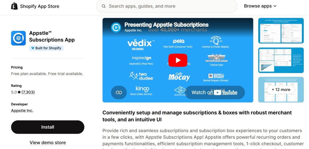 best Shopify apps for selling vitamins and supplements - appstle