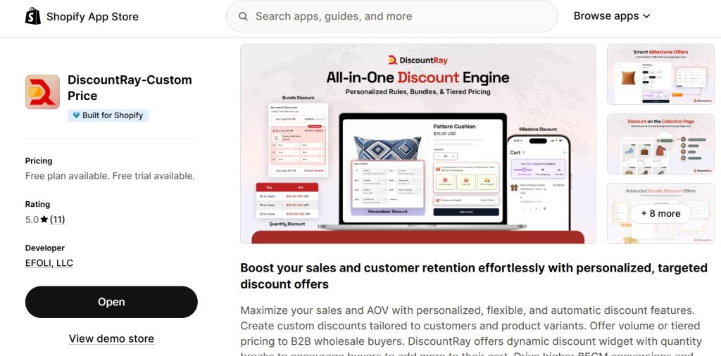 best Shopify apps for selling vitamins and supplements - discountray